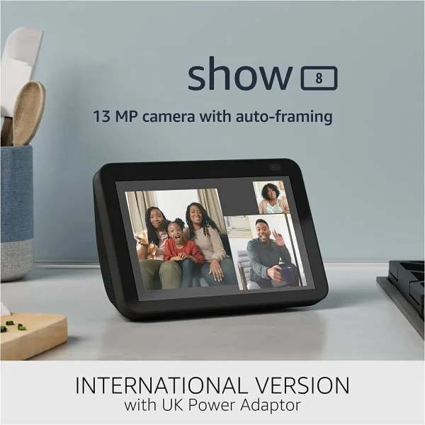 Pantalla inteligente Original Echo Show 8 HD con Alexa y c mara de 13 MP versi