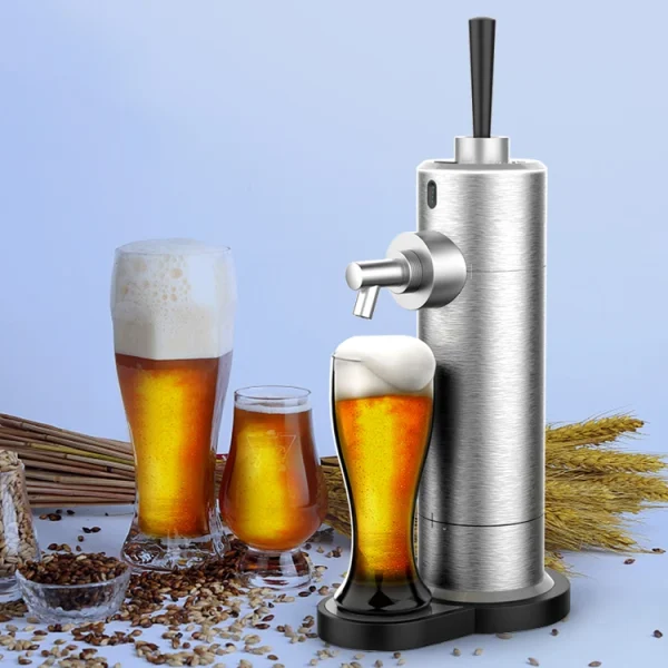 Dispensador de cerveza ultrasónico, accesorios de Bar en casa, vibrador, regalo promocional - Imagen 2