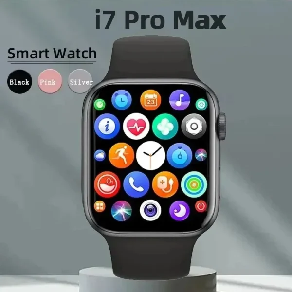 Reloj inteligente I7 Pro Max serie 7 para hombre y mujer SmartWatch con llamadas telef nicas