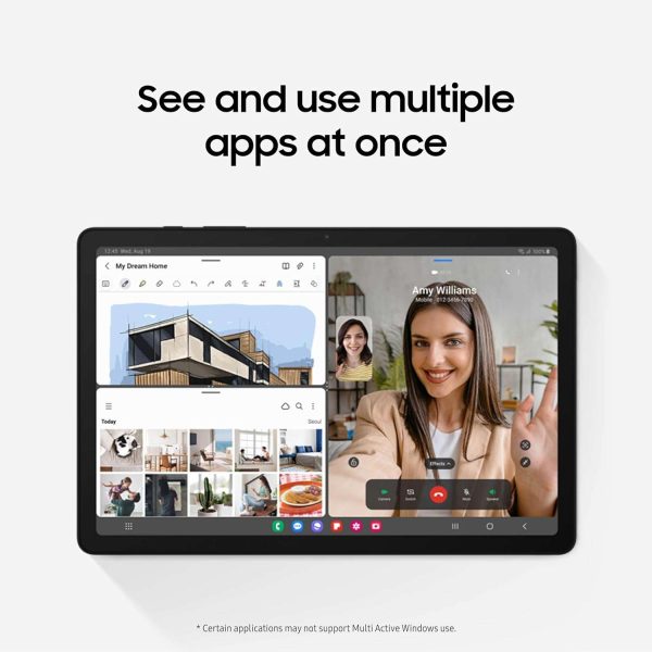 SAMSUNG Galaxy Tab A9+ Plus Tableta Android de 11 pulgadas y 64 GB, pantalla grande, altavoces cuádruples, chipset mejorado, pantalla de múltiples ventanas, delgada, ligera, duradera, diseño apto para  Electrónica - Imagen 8