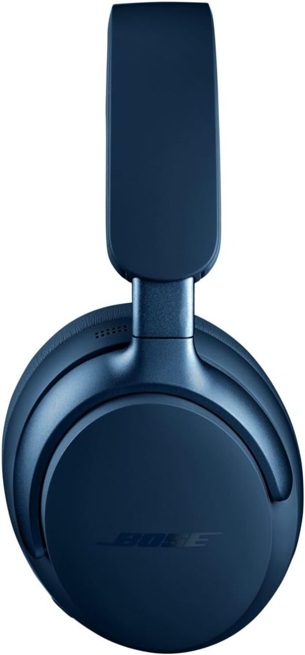 Bose QuietComfort Ultra Auriculares Bluetooth, Auriculares inalámbricos con audio espacial, Auriculares con cancelación de ruido con micrófono, hasta 24 horas de duración de la batería, Azul Lunar - Color de edición limitada - Imagen 5