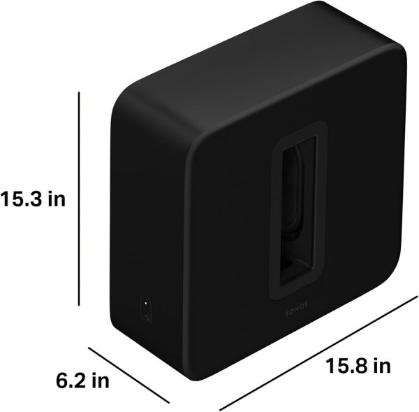 Sub 4 - Subwoofer inalámbrico - Negro - Imagen 4