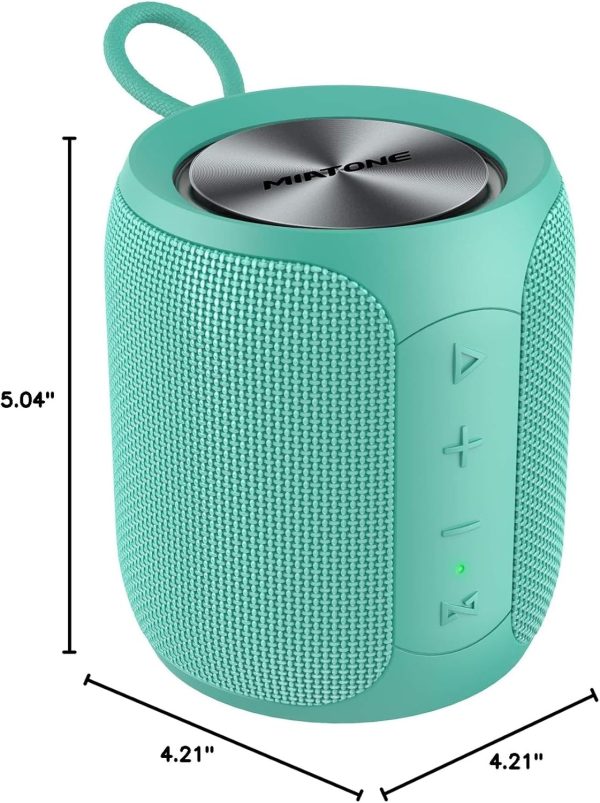 Altavoces MIATONE QBOX Bluetooth 5.0 inalámbricos portátiles IPX7 a prueba de agua - Imagen 8