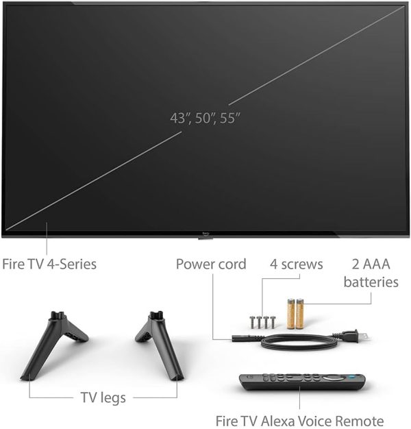 Amazon Fire TV 50" 4-Series 4K UHD Smart TV con Fire TV Alexa Voice Remote, transmite TV en vivo sin cable - Imagen 7