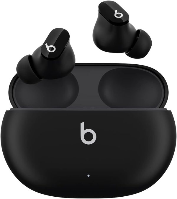 Beats Studio Buds - Audífonos inalámbricos con cancelación de ruido - Compatible con Apple y Android, micrófono incorporado, clasificación IPX4, audífonos resistentes al sudor, audífonos Bluetooth Clase 1 - Negro