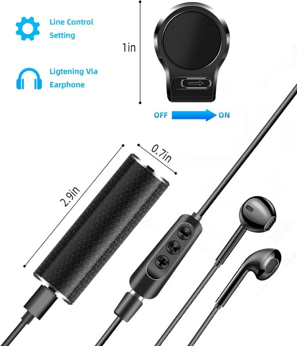 Grabadora de voz magnética 128G con triple reducción de ruido inteligente AI, dispositivo de grabación continua de 25 días, grabadora de audio activada por voz, grabadora de voz digital para reuniones/entrevistas/aula... - Imagen 7