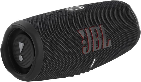 JBL CHARGE 5 - Altavoz Bluetooth portátil resistente al agua (IP67) con carga USB Powerbank, 20 horas de reproducción, JBL Partyboost (Negro)