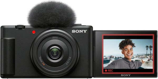 Cámara Sony ZV-1F Vlog para creadores de contenidos y vloggers negra - Imagen 9