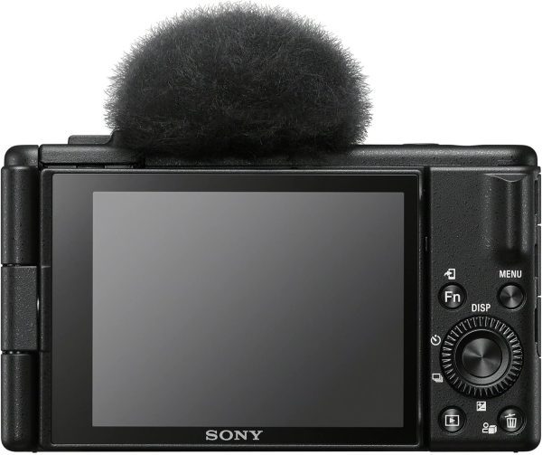 Cámara Sony ZV-1F Vlog para creadores de contenidos y vloggers negra - Imagen 4