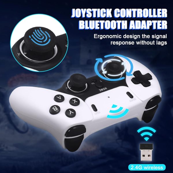 Consola de juegos retro inalámbrica, juego Nostalgia Stick, más de 20.000 juegos y 9 emuladores videojuegos integrados, Plug and Play para TV con controladores inalámbricos duales de 2,4 g (M8 PRO-128G) - Imagen 3