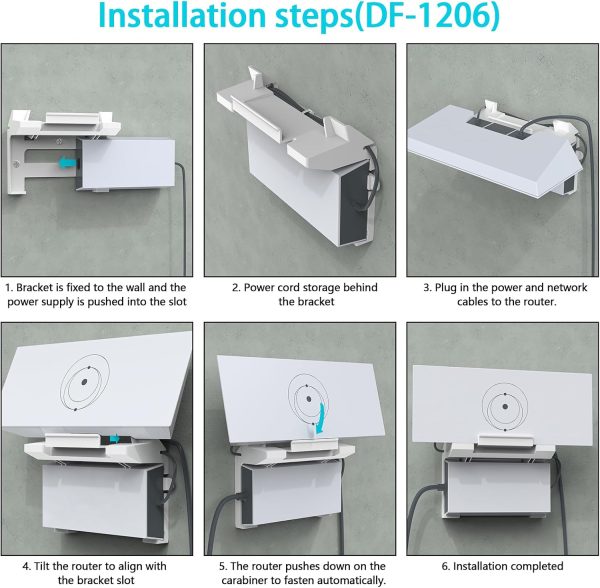 XLTTYWL Starlink Gen 3 Mount, enrutador de malla Starlink Standard V3 todo en uno y kit de montaje de fuente de alimentación Starlink Gen 3 para enrutador estándar Starlink V3 y Gen3 HP, UTR-32 - Imagen 4