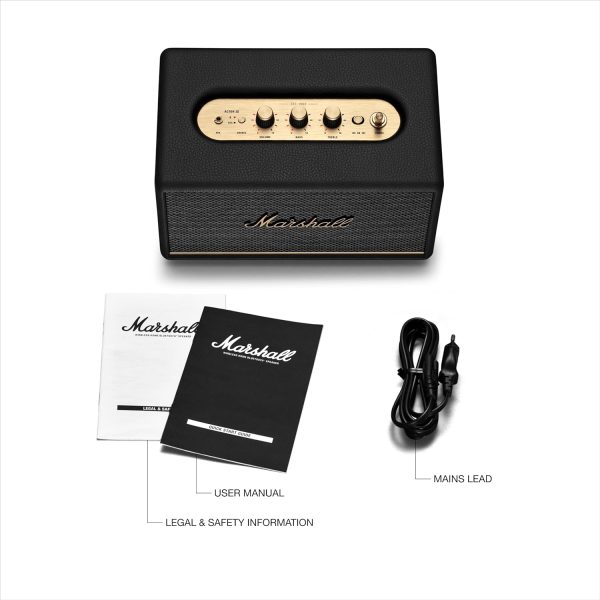 Marshall Acton III Altavoz Bluetooth para el hogar, negro - Imagen 9