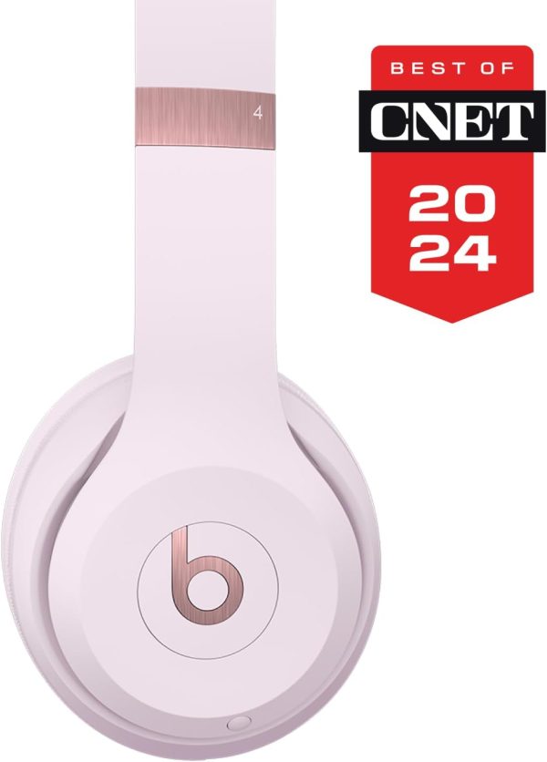 Beats Solo 4 - Wireless Bluetooth On-Ear Headphones, Apple & Android Compatible, Up to 50 Hours of Battery Life - Cloud Pink - Imagen 2