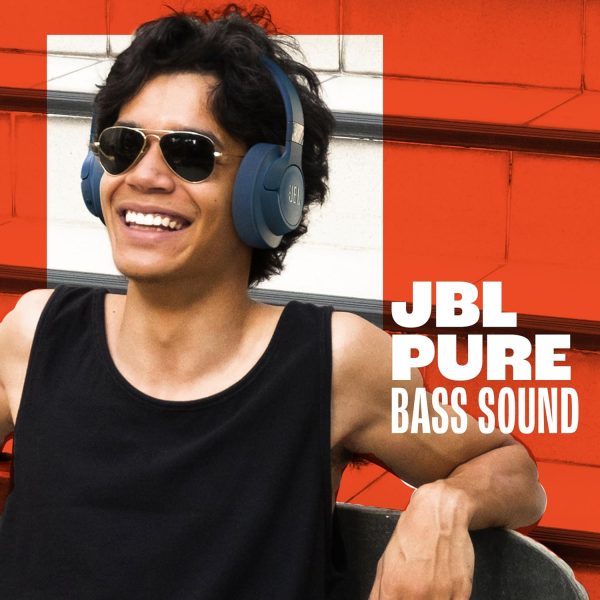 JBL Tune 720BT - Wireless Over-Ear Headphones with JBL Pure Bass Sound, Bluetooth 5.3, Up to 76H Battery Life and Speed Charge, Lightweight, Comfortable and Foldable Design (Black) - Imagen 6