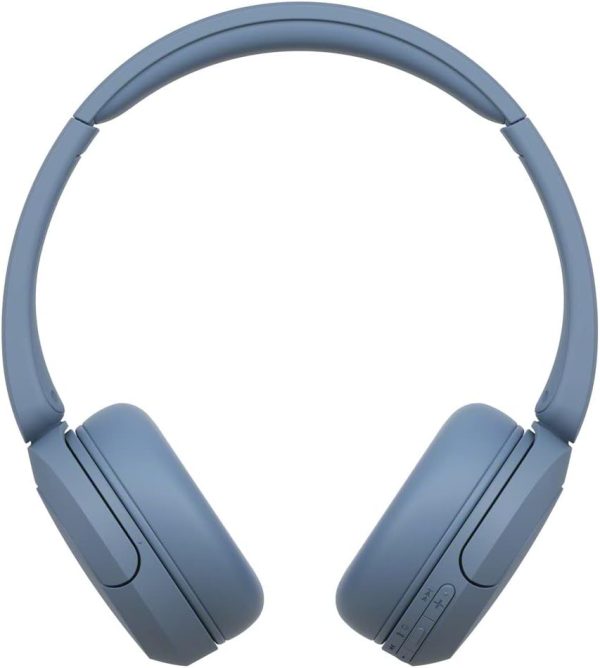 Sony WH-CH520 Wireless Headphones Bluetooth On-Ear Headset with Microphone, Blue - Imagen 7