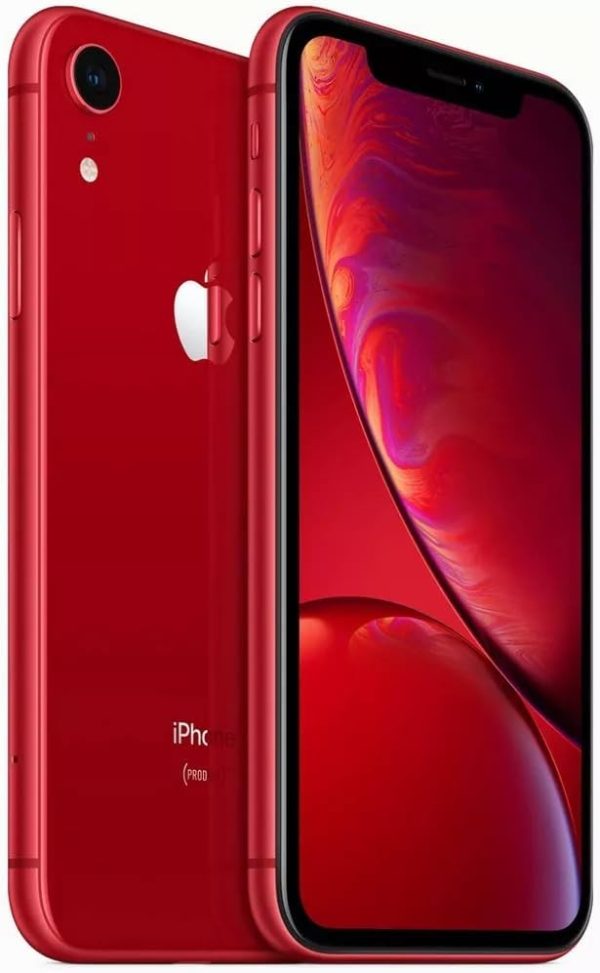 Apple iPhone XR, US Version, 128GB, Red - Unlocked (Renewed)