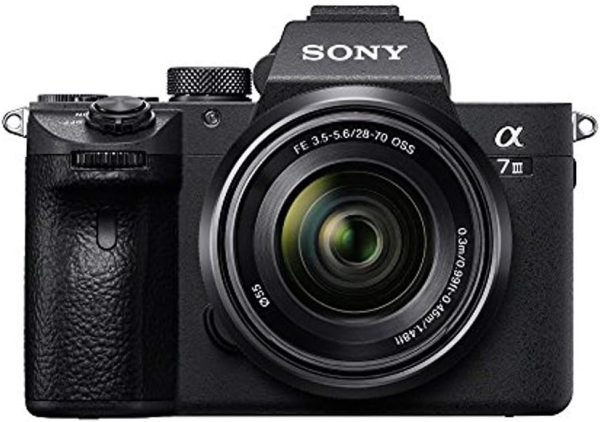 Sony a7 III (ILCEM3K/B) Full-frame Mirrorless Interchangeable-Lens Camera with 28-70mm Lens with 3-Inch LCD, Black - Imagen 4